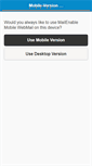 Mobile Screenshot of correio.wmb.com.br